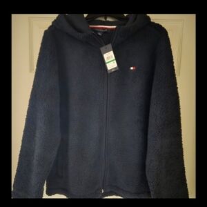 Tommy Hilfiger Black Sherpa Jacket
